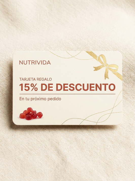 TARJETA DESCUENTO VIP 15%